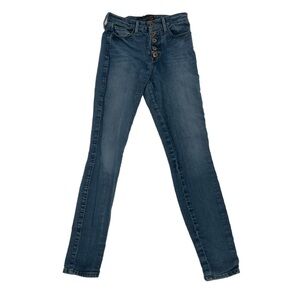 G By Guess Button Fly High Waist Skinny Jeans Size 26 Women’s